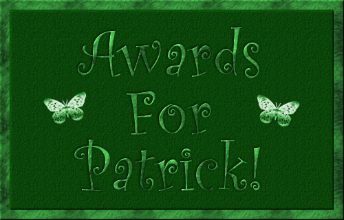 Awards For Patrick!