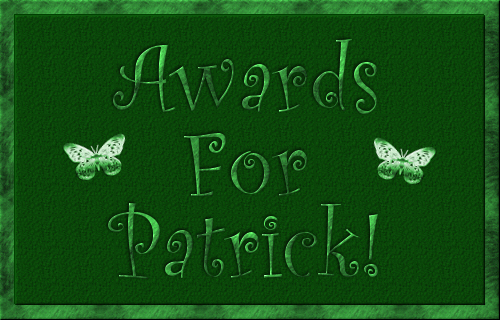 Awards For Patrick!